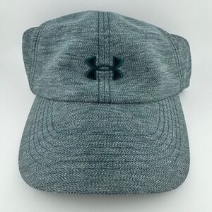 Under Armour Womens UA Free Fit Hat Green Teal Heather Microthread Adjustable